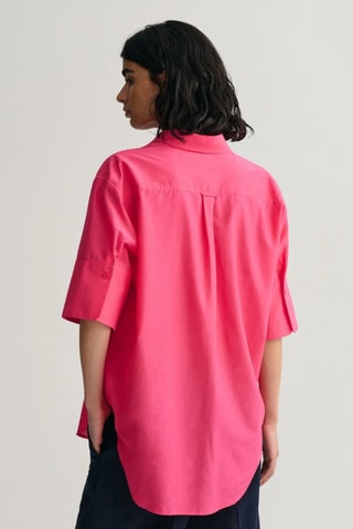 Zijde Blouse Relaxed Fit - Roze