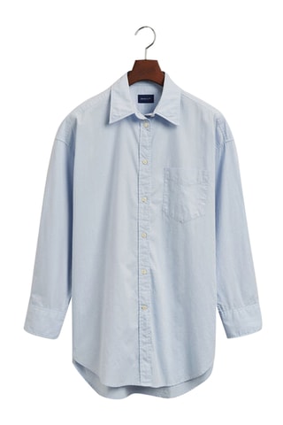 Oversized Blouse - Lichtblauw