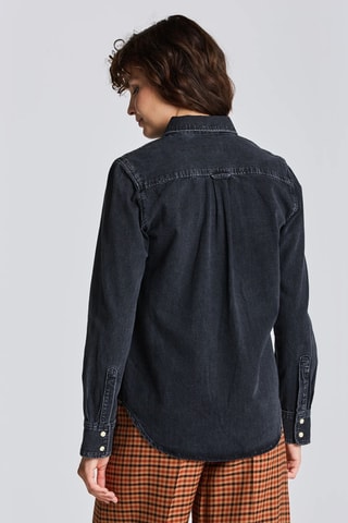 Blouse Regular Fit - Zwart