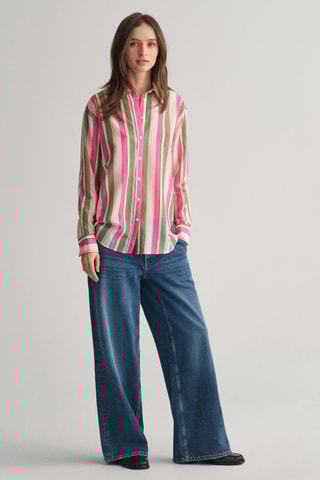 Zijde Blouse Relaxed Fit - Roze