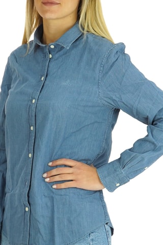 Blouse relaxed - Blauw
