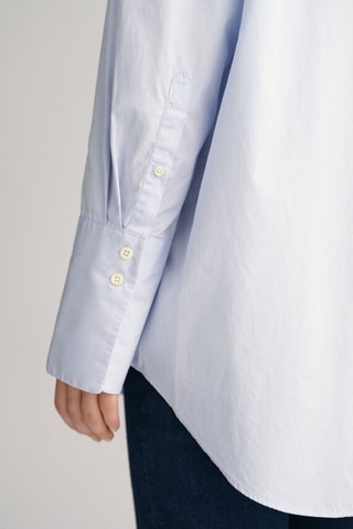 Oversized Blouse - Lichtblauw