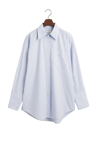 Oversized Blouse - Lichtblauw