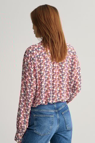 Blouse relaxed - Crèmekleurig