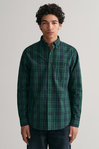 Biologisch Katoenen Overhemd - Groen