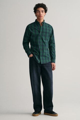 Biologisch Katoenen Overhemd - Groen