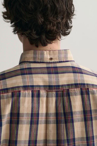 Biologisch Katoenen Overhemd Regular Fit - Beige