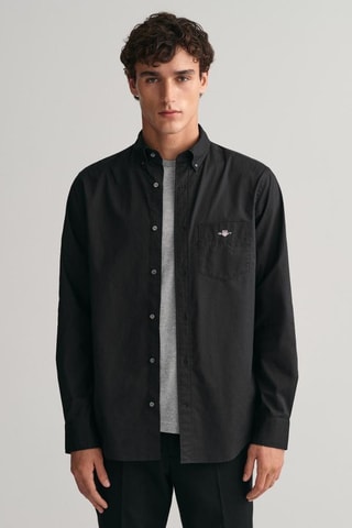 Overhemd Regular Fit - Zwart