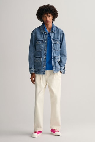 Jasje Relaxed Fit - Blauw