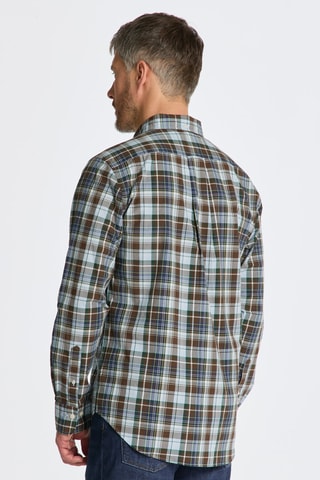 Overhemd Regular Fit - Bruin