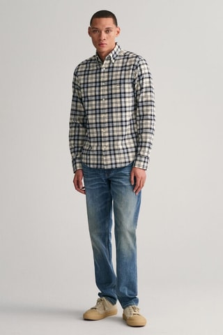 Overhemd Regular Fit - Ecru