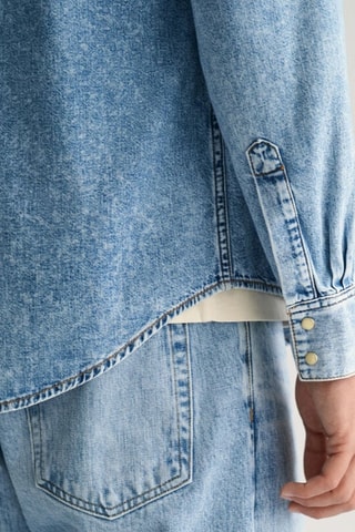 Overhemd relaxed - Lichtblauw