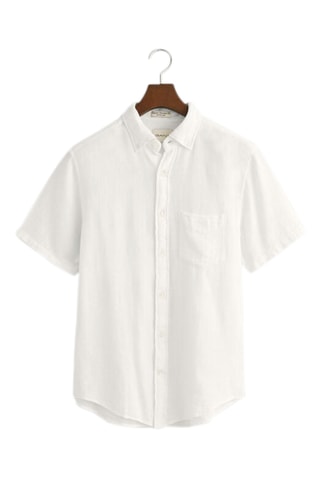 Linnen Overhemd Regular - Wit