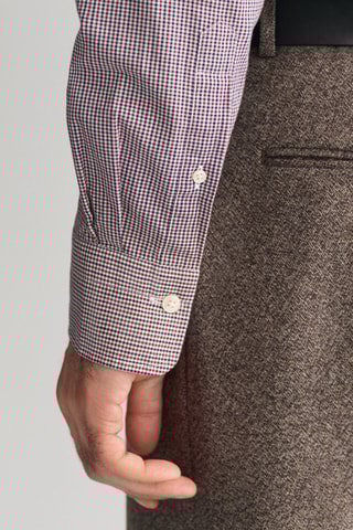 Overhemd Regular Fit - Rood en Blauw