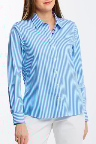 Blouse Slim Fit - Blauw