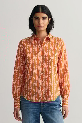Blouse Regular Fit - Oranje