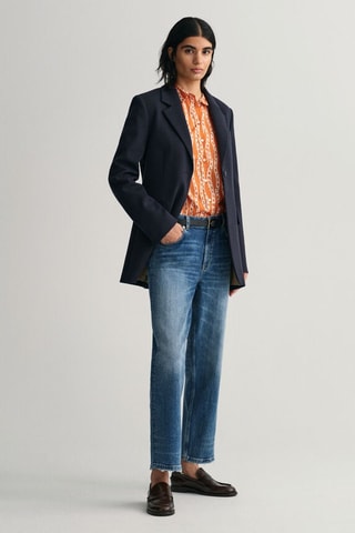 Blouse Regular Fit - Oranje