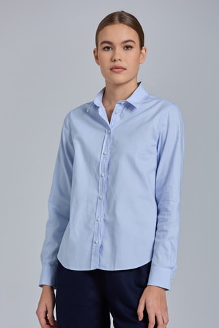Blouse Regular Fit - Lichtblauw