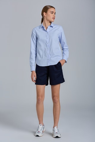 Blouse Regular Fit - Lichtblauw