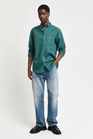 Chemise regular - Vert