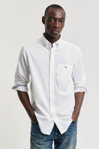 Chemise regular - Blanc