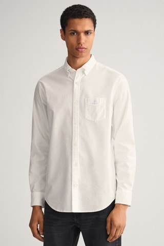 Overhemd Regular Fit - Ecru