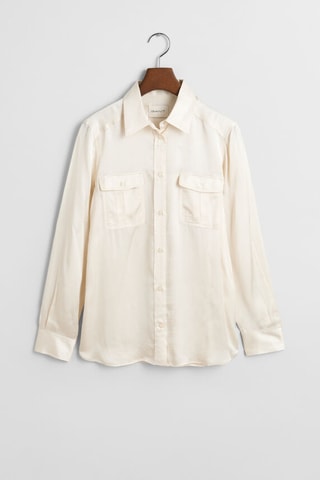 Blouse Regular Fit - Crèmekleurig