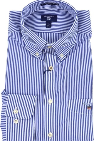 Overhemd - Kobaltblauw