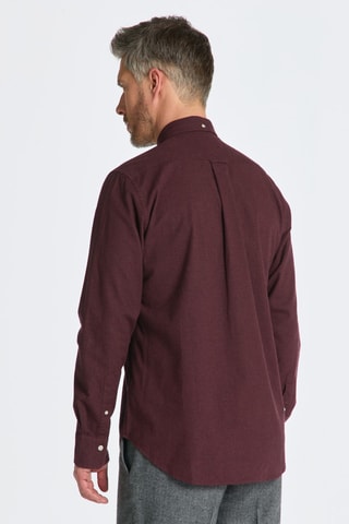 Overhemd - Bordeauxrood