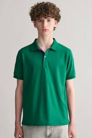 Polo regular - Vert