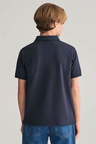 Polo regular - Bleu marine