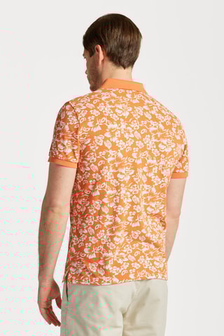 Polo - Oranje en Wit