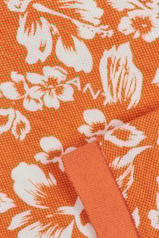 Polo - Oranje en Wit