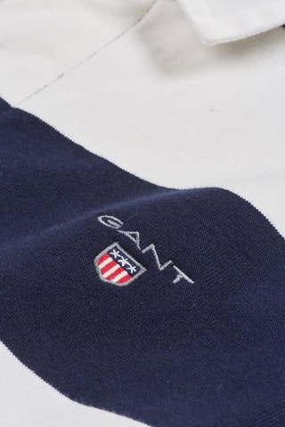 Polo regular - Écru et bleu marine