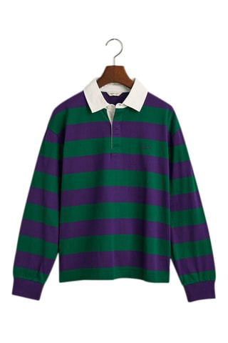 Polo Relaxed - Groen en Paars