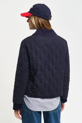 Gewatteerde Jas - Marineblauw