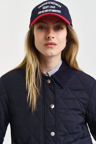 Gewatteerde Jas - Marineblauw