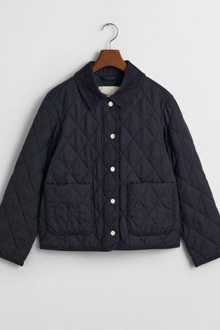 Gewatteerde Jas - Marineblauw