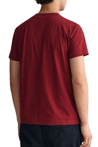 T-shirt Regular Fit - Bordeauxrood