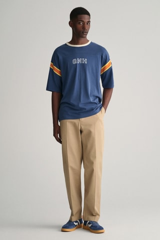 Relaxed T-shirt - Blauw