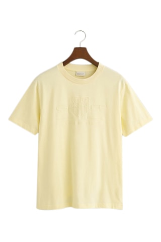 T-shirt Regular Fit - Zachtgeel