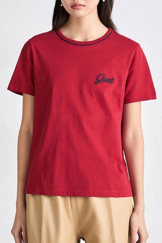 T-shirt Regular Fit - Rood