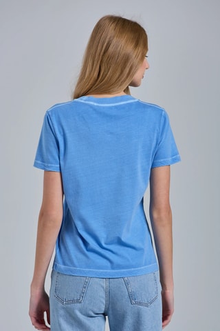 Oversized T-shirt - Blauw