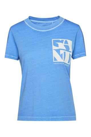 Oversized T-shirt - Blauw