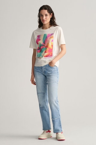 Relaxed T-shirt - Ecru