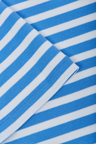 T-shirt Slim Fit - Blauw