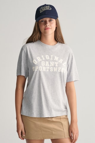 Relaxed T-shirt - Lichtgrijs