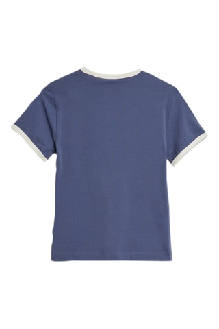 T-shirt Slim Fit - Blauw
