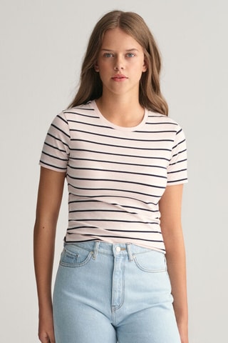 T-shirt Slim Fit - Roze