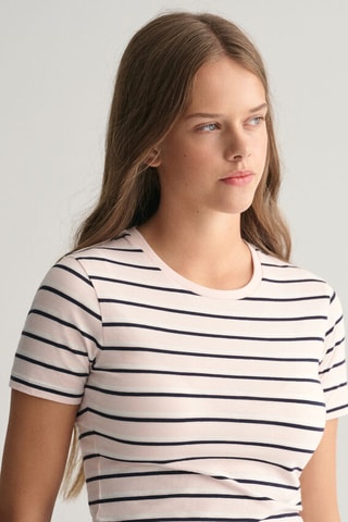 T-shirt Slim Fit - Roze